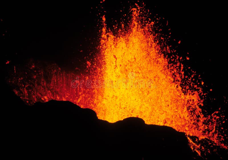 Details of volcanic eruption in Piton de la Fournaise (Reunion Island, 2003 august). Details of volcanic eruption in Piton de la Fournaise (Reunion Island, 2003 august)