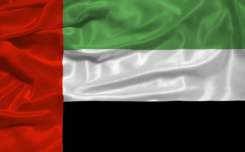 3 arabskiej emiratów flagi najważniejszym