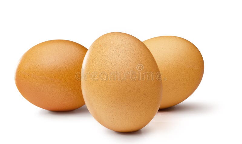 3 brown egg s