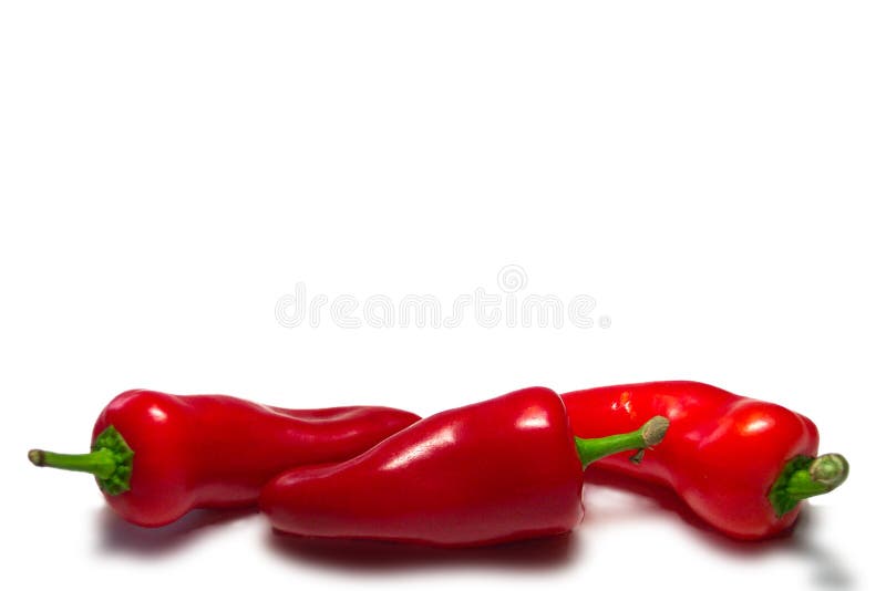 3 Chillis fotografia de stock 3 Chillis fotografia de stock