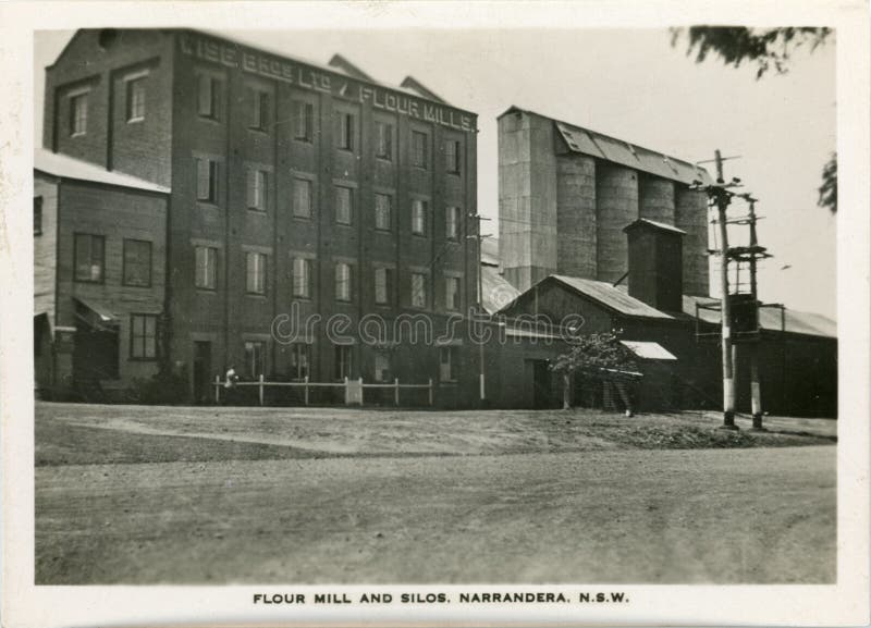 3. Flour Mill And Silos, Narrandera, NSW Picture. Image 222282791