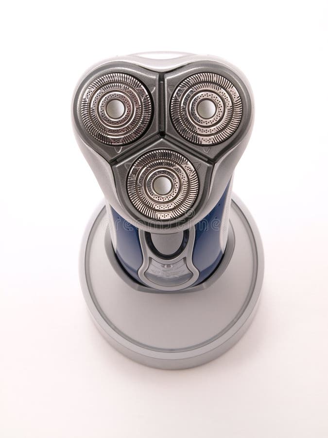 3 Head Electric Razor With Base 2 Picture. Image 4023557