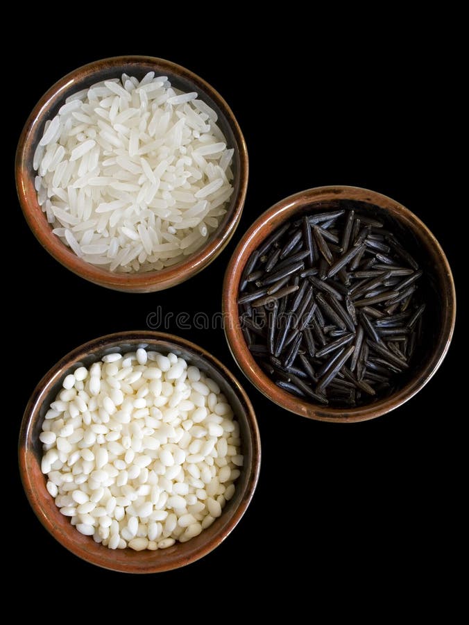 3 types of rice clipping path