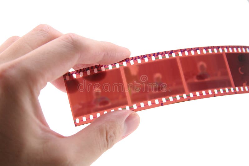 Download 35mm film fotografering för bildbyråer. Bild av hand, film - 505841