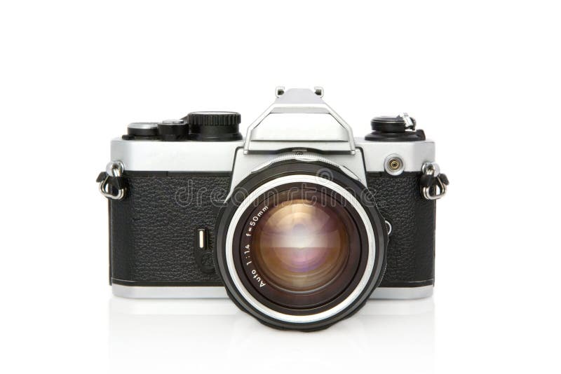 35mm photo camera stock image. Image of obsolete, camera 4931337