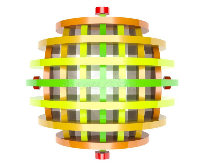 3d abstract net logo stock illustration. Illustration of logo 22385144