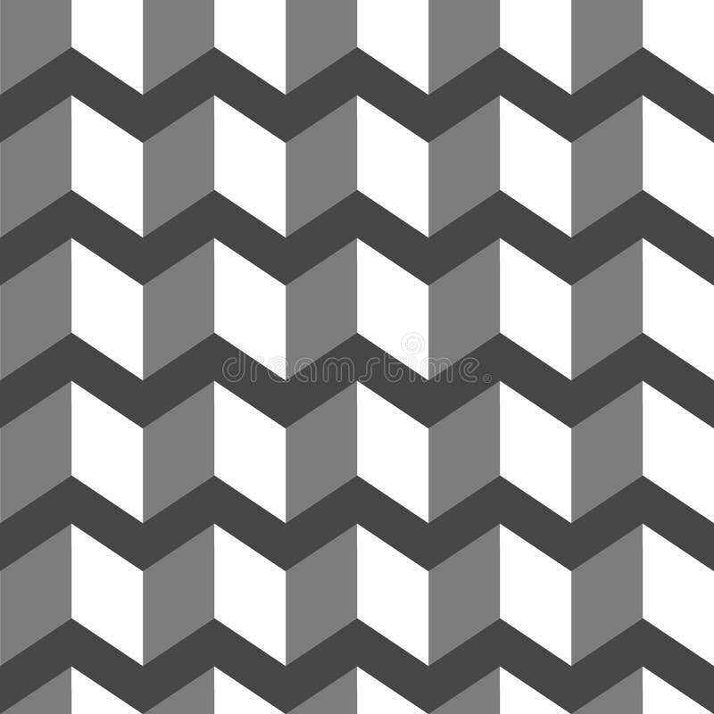 3D abstract zwart-wit achtergrond royalty-vrije illustratie