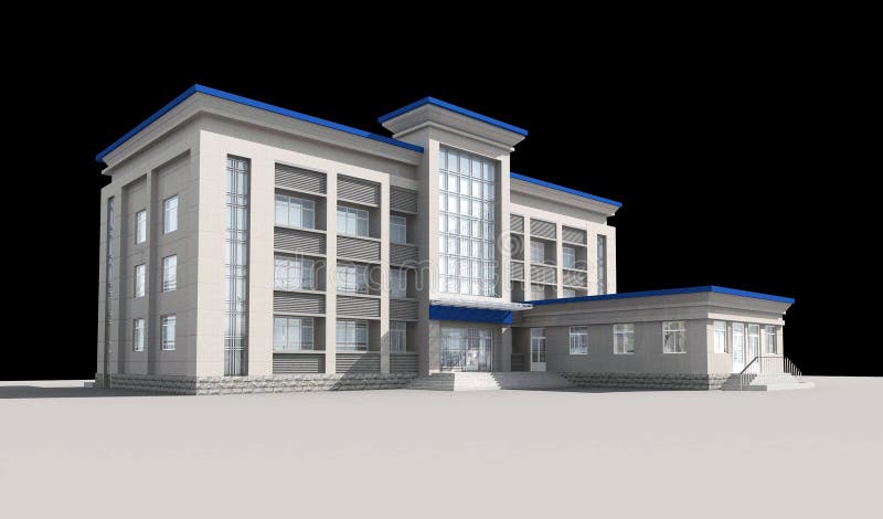 3d architektoniczny ilustracja wektor 3d architektoniczny ilustracja wektor