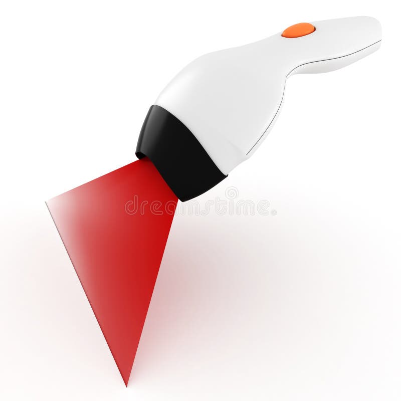 3d bar code scanner vector illustration 3d bar code scanner vector illustration