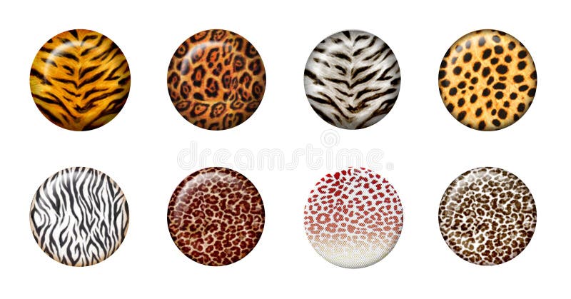 3d buttons wild vektor illustrationer 3d buttons wild vektor illustrationer