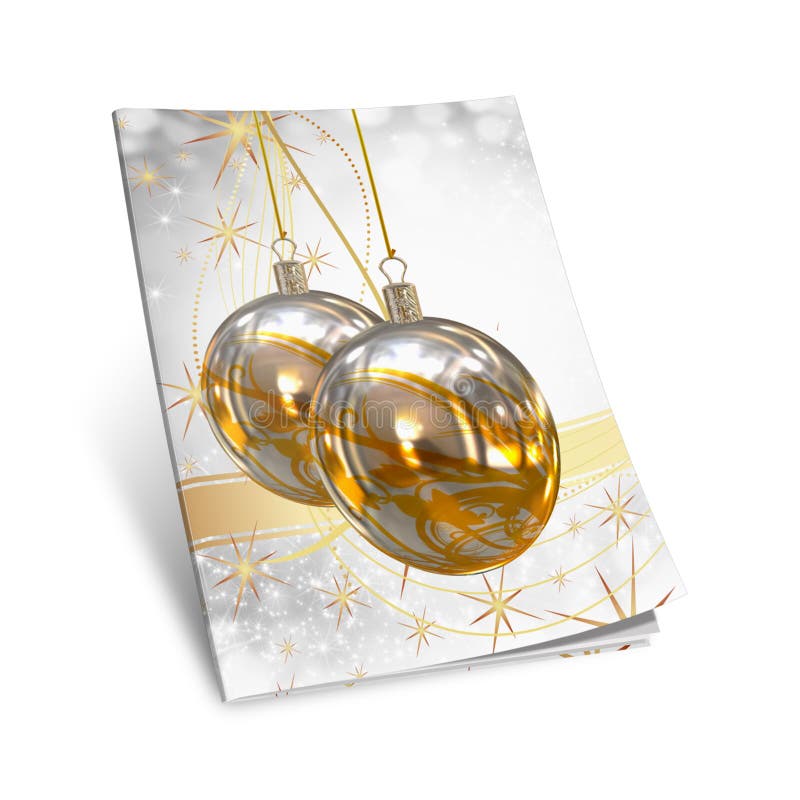 3D Christmas balls picture book