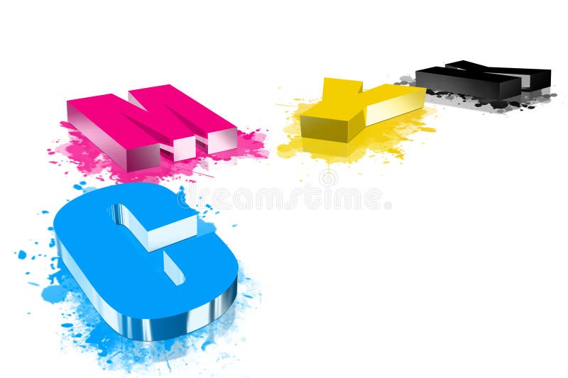 3D cmyk