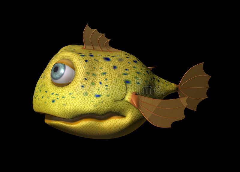 3D Comic Fish