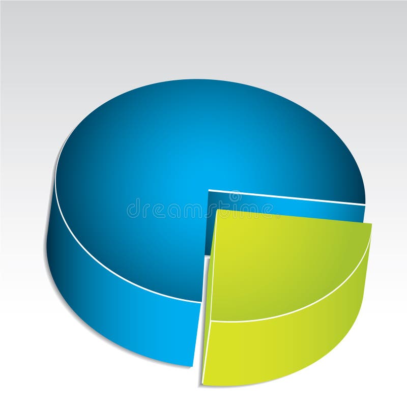 3d diagram stock vector. Illustration of shiny, blue - 13441554