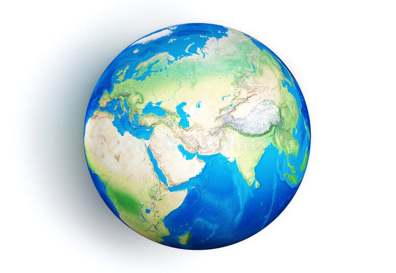 3D Earth stock images