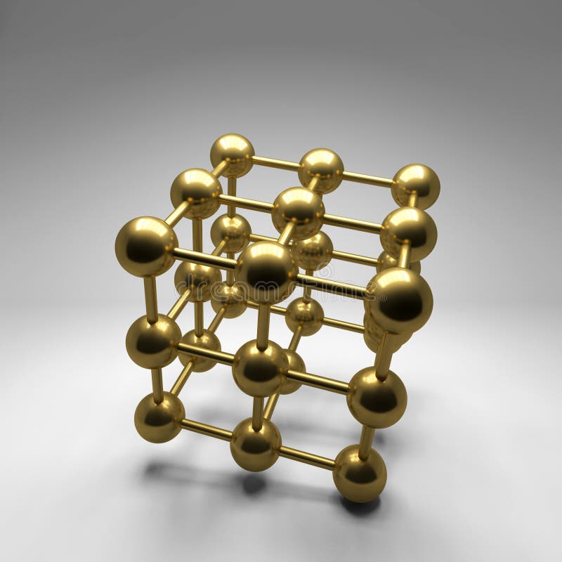 3d gold balls abstract background