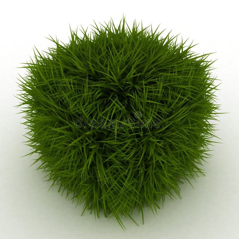3D Grass Cube