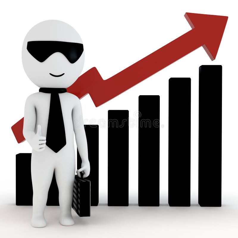 3d human business people vector illustration 3d human business people vector illustration