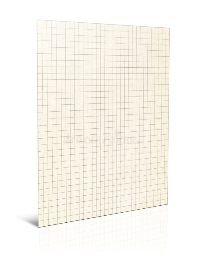 3D Illustration of Squared Notebook