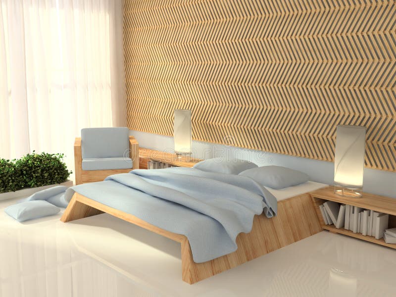 3d interior bedroom