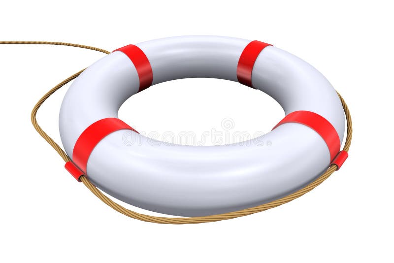 3d lifebuoy ring - lifesaver