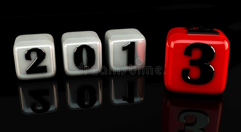 3d new year 2013