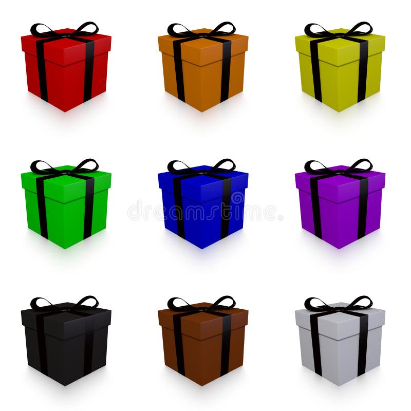 3d Rendered Presents vector illustration 3d Rendered Presents vector illustration