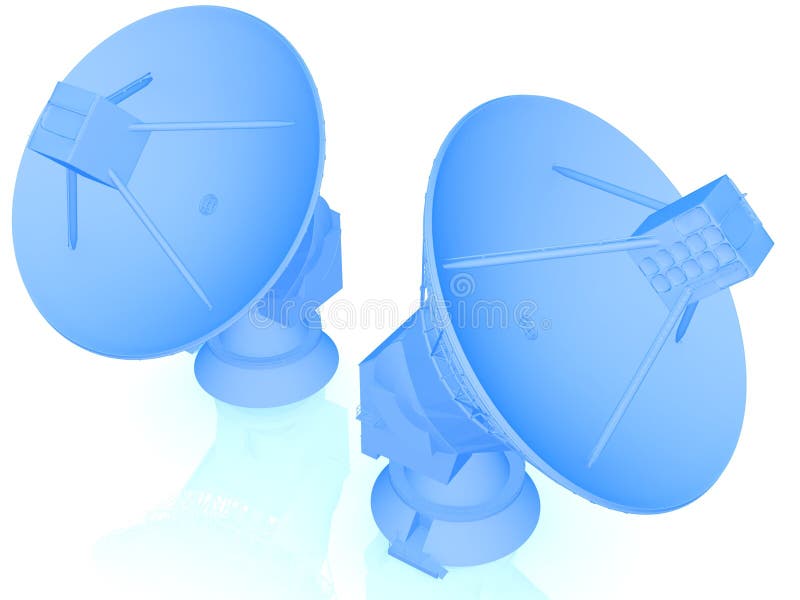 3d Satellite dish