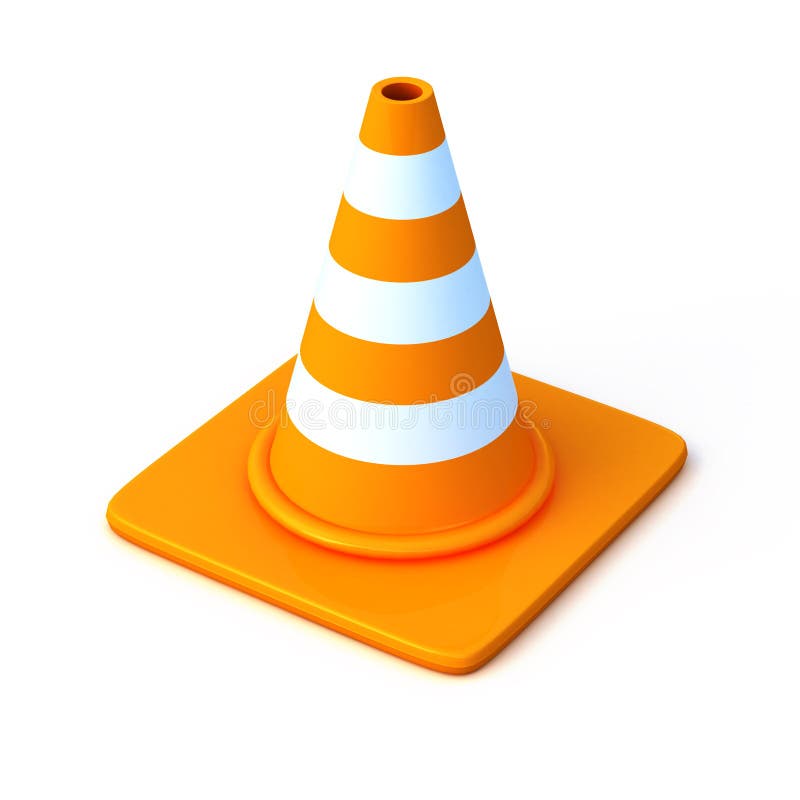 The 3d traffic cones