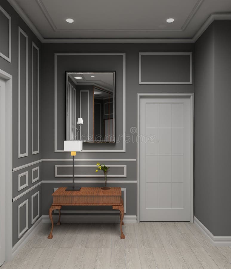 3d wewnętrzny nowożytny odpłaca się royalty ilustracja 3d wewnętrzny nowożytny odpłaca się royalty ilustracja