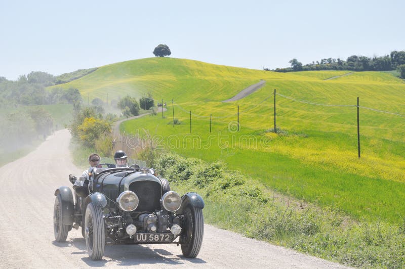 4 1000 1930 supercharged miglia литра bentley стоковое фото rf