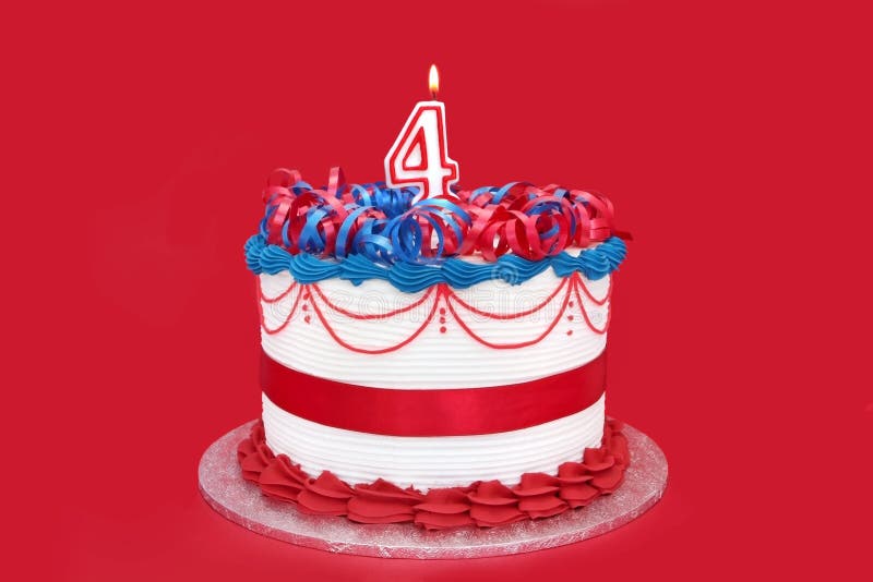 4 Kuchen Stockbild Bild Von Jahrestag Geburtstag Kuchen