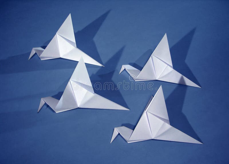 4 oiseaux de papier 4 oiseaux de papier