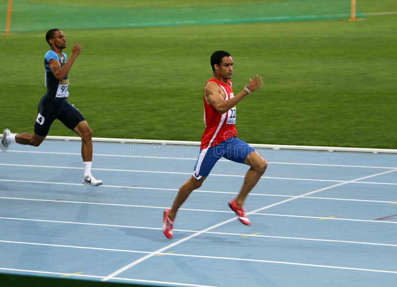 400 contadores de final en el joven del mundo de 2012 IAAF imagen de archivo 400 contadores de final en el joven del mundo de 2012 IAAF imagen de archivo