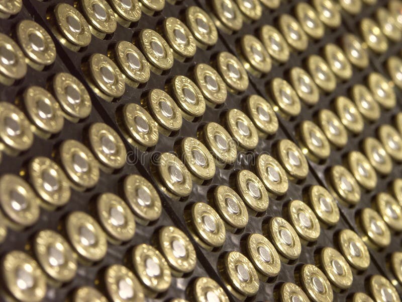 45 automat kaliber kul obrazy stock