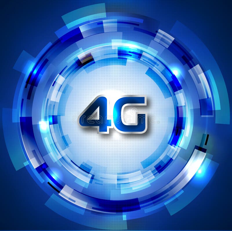 4g royalty free illustration