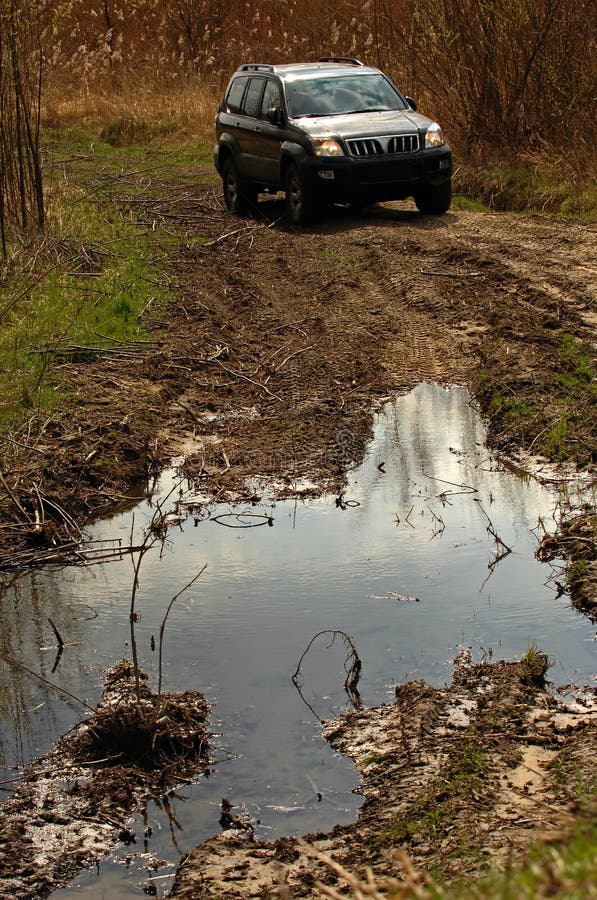 4x4 car royalty free stock photography