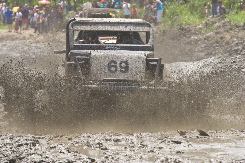 4X4 Racers through Mud in Ecuador Editorial Photography Image of