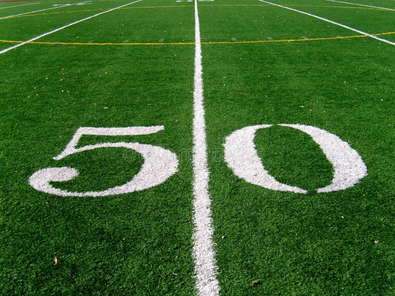 50 Yard Line (2) Stock Images - Image: 1532054