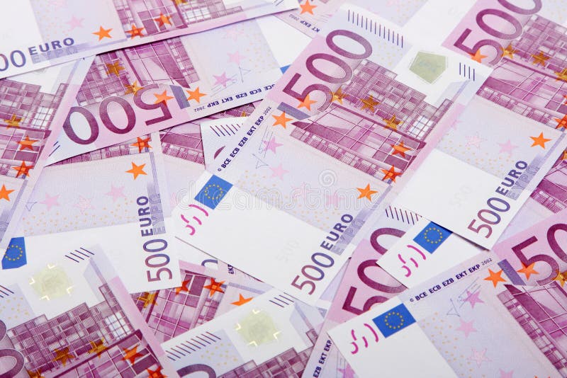 500 euro banknotes