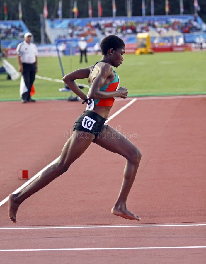 5000 Metres Women Kenya Barefoot Editorial Stock Image Image 15310729