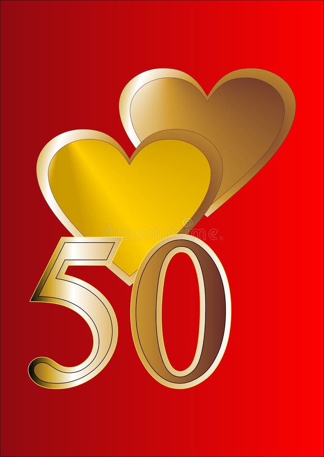 50th Anniversary card