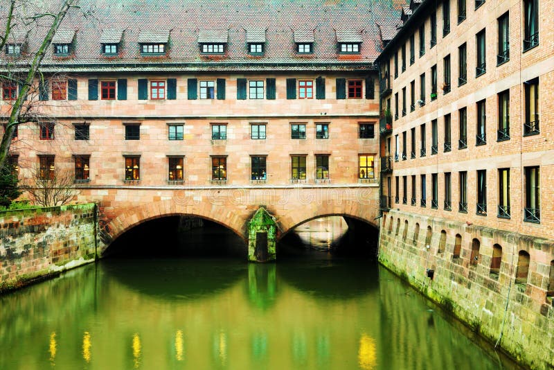 Hospital Building in Neurenburg - Germany. Hospital Building in Neurenburg - Germany.