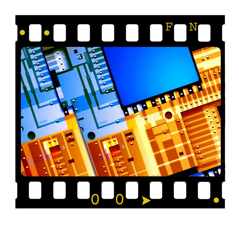 5mm slide frame with Electronics