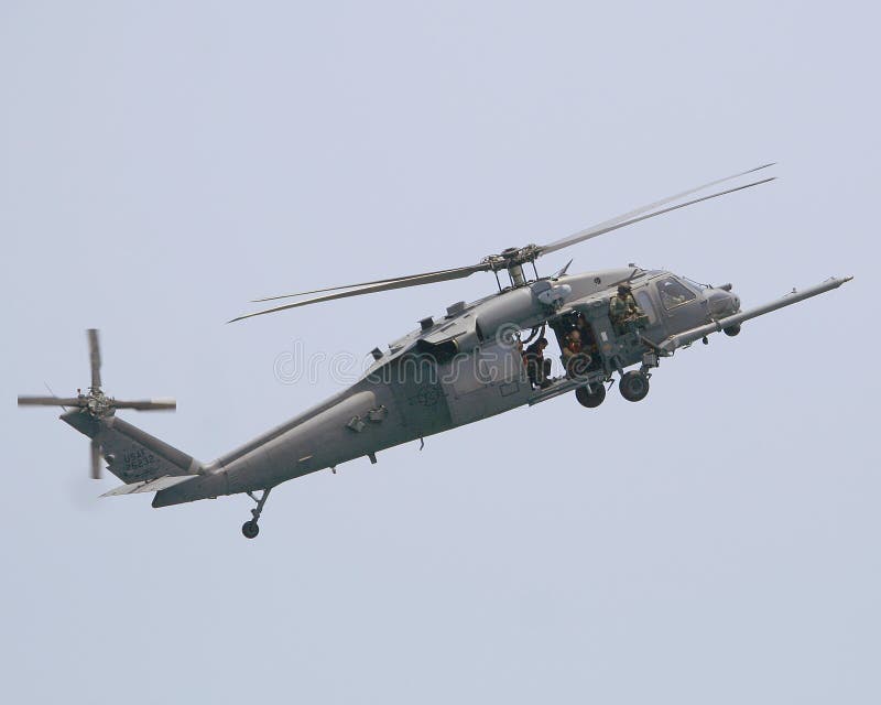 The UH 60 Black Hawk United States Army helicopter simulating a beach invasion. The Sikorsky UH-60 Black Hawk is a medium-lift utility or assault helicopter derived from the twin-turboshaft engine, single rotor Sikorsky S-70. The S-70 was the winner of a United States Army Utility Tactical Transport Aircraft System (UTTAS) competition in the early 1970s to replace the UH-1 Huey family. Though the two final competing designs were both developed to Army specifications, the UH-60 was selected over the Boeing-Vertol YUH-61 entry from Boeing-Vertol. It would go on to serve as the basis for variants in service with other branches of the US military. The Black Hawk series of aircraft can perform a wide array of missions, including the tactical transport of troops, electronic warfare, and aeromedical evacuation: several VH-60N Black Hawks are even used to transport the President of the United States as Marine One, known as the VH-60 Whitehawk. [1] In air assault operations it can move a squad of 11 combat troops with equipment or reposition the 105 mm M102 howitzer with thirty rounds of 105 mm ammunition, and a four-man crew in a single lift. Alternatively, it can carry 2, 600 lb (1, 170 kg) of cargo or sling load 9, 000 lb (4, 050 kg) of cargo. The Black Hawk is equipped with advanced avionics and electronics for increased survivability and capability, such as the Global Positioning System. The UH 60 Black Hawk United States Army helicopter simulating a beach invasion. The Sikorsky UH-60 Black Hawk is a medium-lift utility or assault helicopter derived from the twin-turboshaft engine, single rotor Sikorsky S-70. The S-70 was the winner of a United States Army Utility Tactical Transport Aircraft System (UTTAS) competition in the early 1970s to replace the UH-1 Huey family. Though the two final competing designs were both developed to Army specifications, the UH-60 was selected over the Boeing-Vertol YUH-61 entry from Boeing-Vertol. It would go on to serve as the basis for variants in service with other branches of the US military. The Black Hawk series of aircraft can perform a wide array of missions, including the tactical transport of troops, electronic warfare, and aeromedical evacuation: several VH-60N Black Hawks are even used to transport the President of the United States as Marine One, known as the VH-60 Whitehawk. [1] In air assault operations it can move a squad of 11 combat troops with equipment or reposition the 105 mm M102 howitzer with thirty rounds of 105 mm ammunition, and a four-man crew in a single lift. Alternatively, it can carry 2, 600 lb (1, 170 kg) of cargo or sling load 9, 000 lb (4, 050 kg) of cargo. The Black Hawk is equipped with advanced avionics and electronics for increased survivability and capability, such as the Global Positioning System.