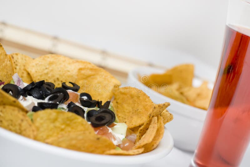 7 Layer Bean Dip stock photo. Image of food, hispanic 12173198