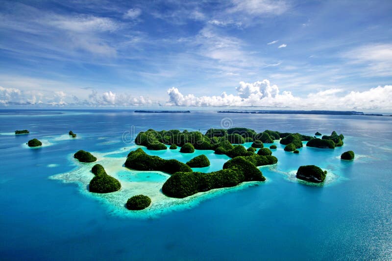 70 islands Palau