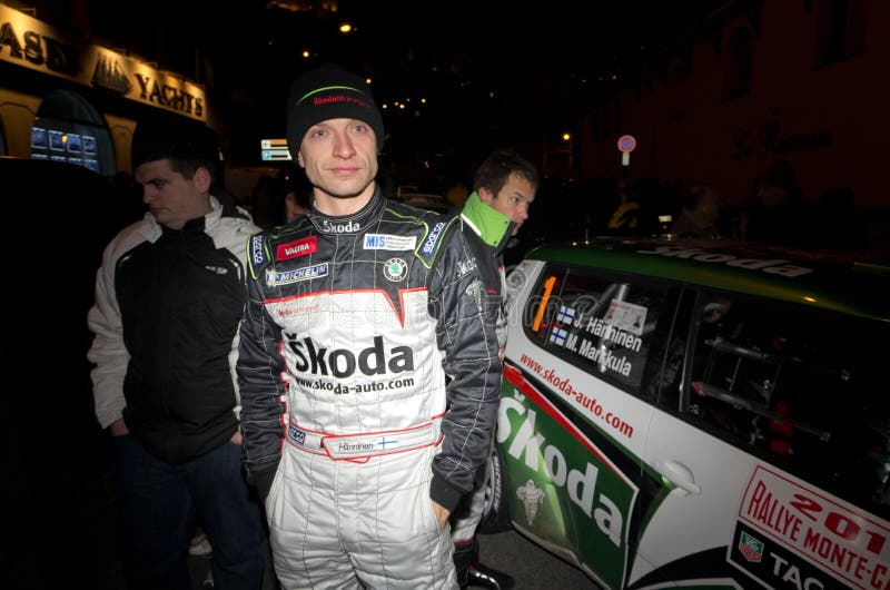 79th Rally de montecarlo , centenary' edition royalty free stock photo