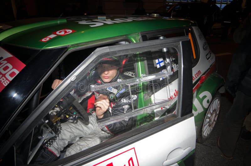 79th Rally de montecarlo , centenary' edition stock photo