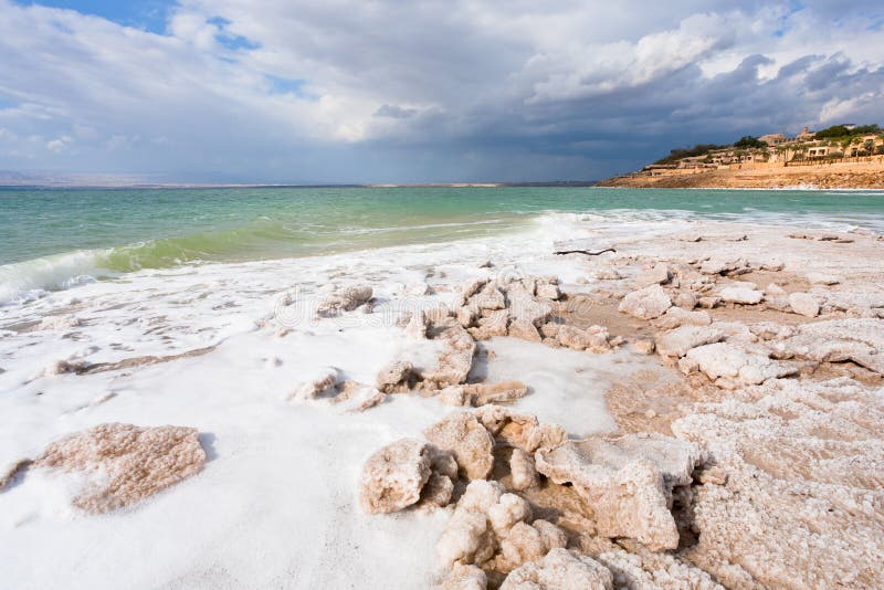 8 plażowy brzegowy krystaliczny nieboszczyka soli morze